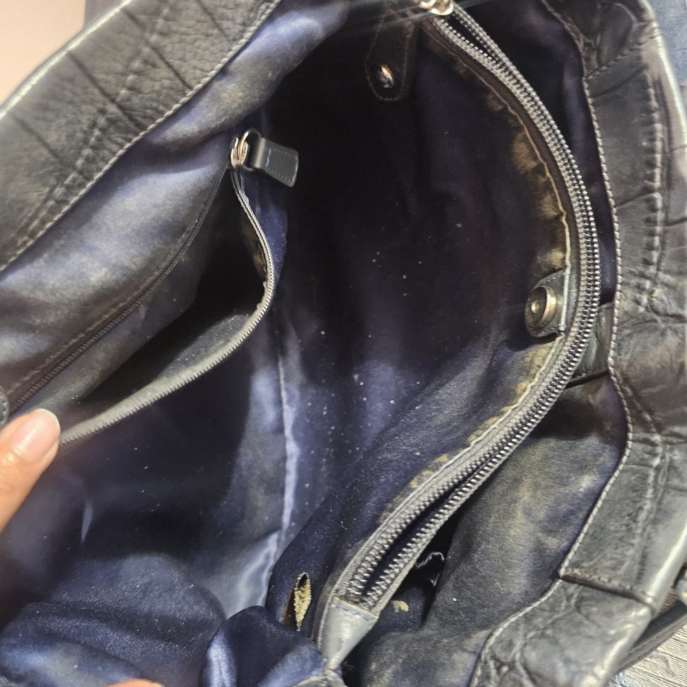 Coach Black Leather Tote Bag - Picture 4 of 4